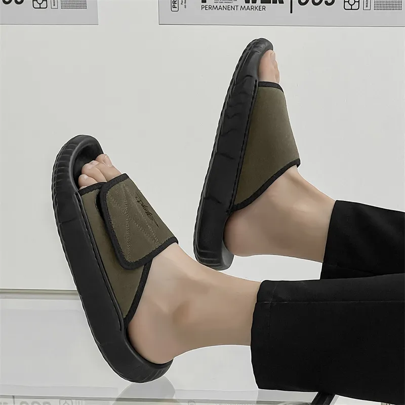 Roubini Odor-Resistant Abrasion-Resistant Quick-Drying Slide Slippers Men's-5