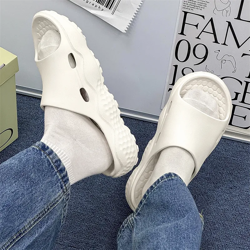 Roubini Slip Resistant Odor Resistant Slide Slippers Men's-4