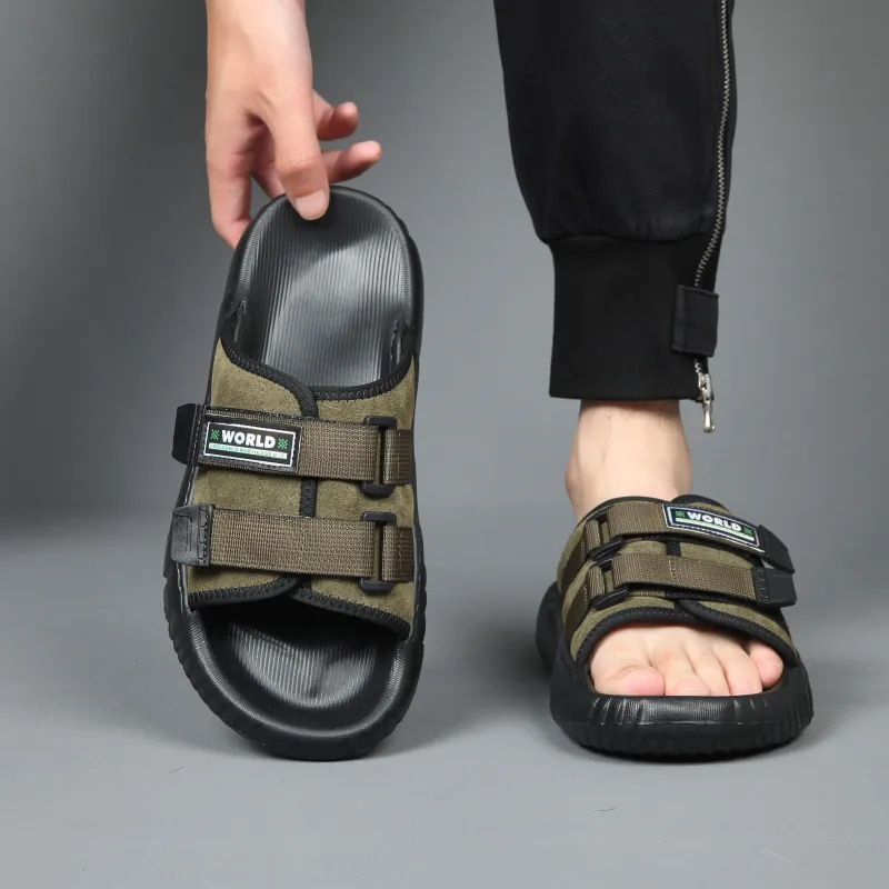 Roubini Odor Resistant, Abrasion Resistant Slide Slippers Men's-5