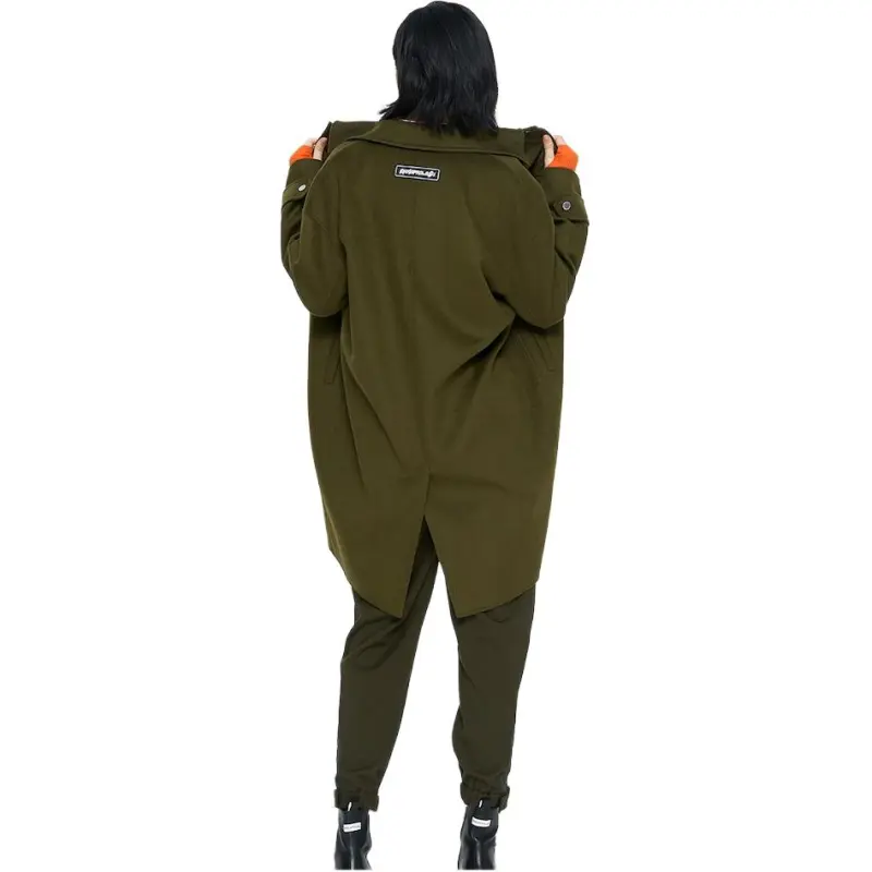 MASFER.SU Coats Women's Green-2