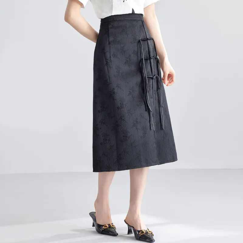DonnaZilan Casual Long Skirt Women's-4