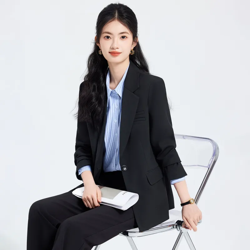 DonnaZilan Business Suit Women's Black-5