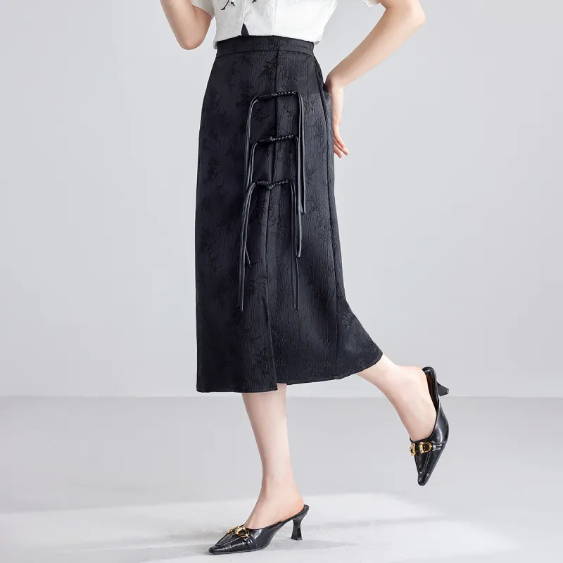 DonnaZilan Casual Long Skirt Women's-5