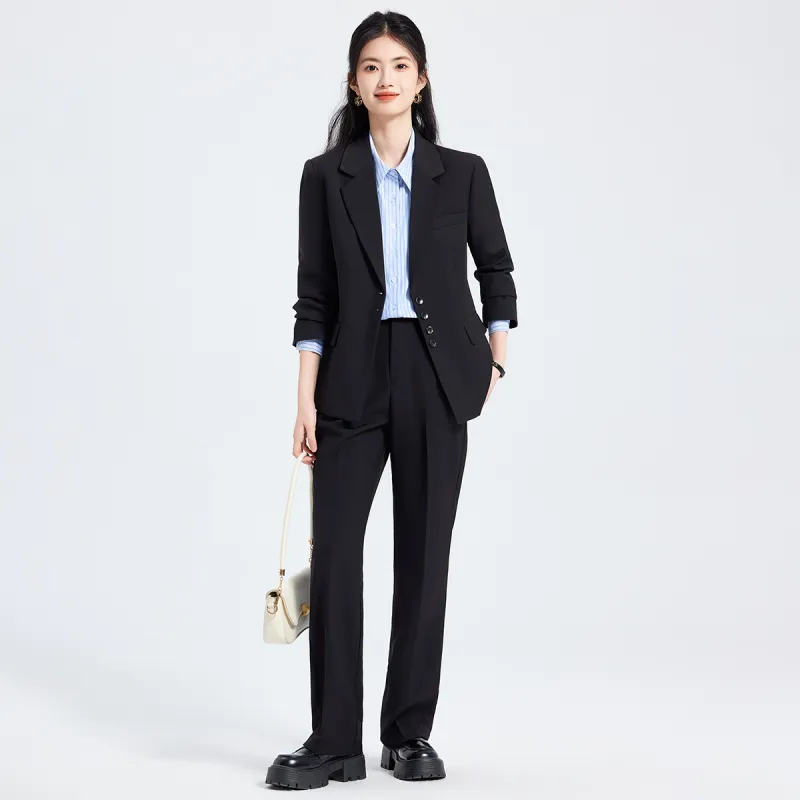 DonnaZilan Business Suits Women's Black-2
