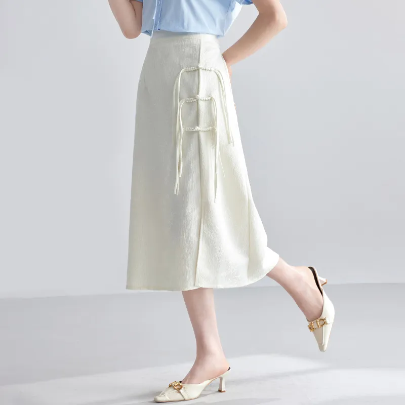 DonnaZilan Casual Long Skirt Women's-10