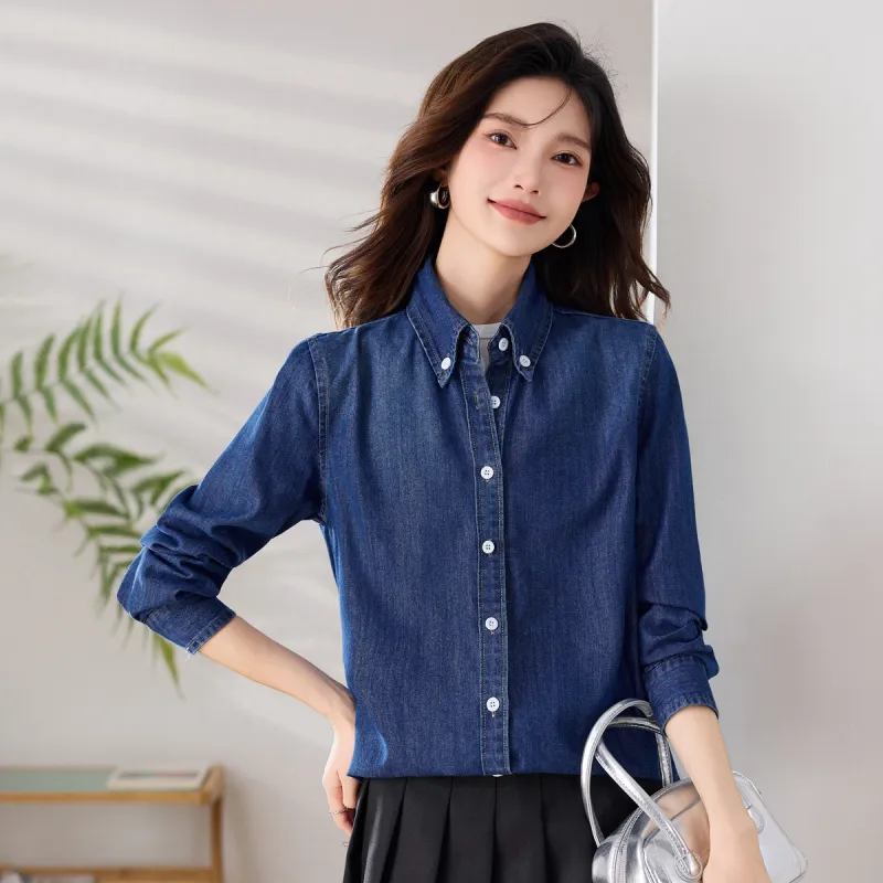 DonnaZilan Shirts Women's Blue-2
