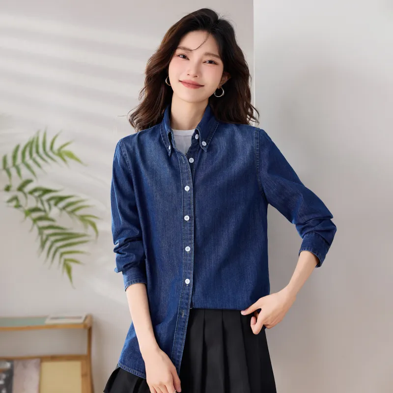 DonnaZilan Shirts Women's Blue-4