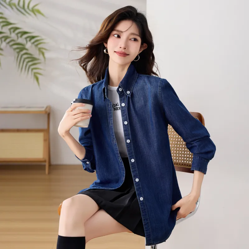 DonnaZilan Shirts Women's Blue-6