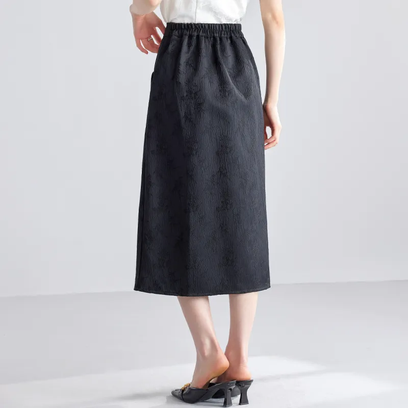 DonnaZilan Casual Long Skirt Women's-3