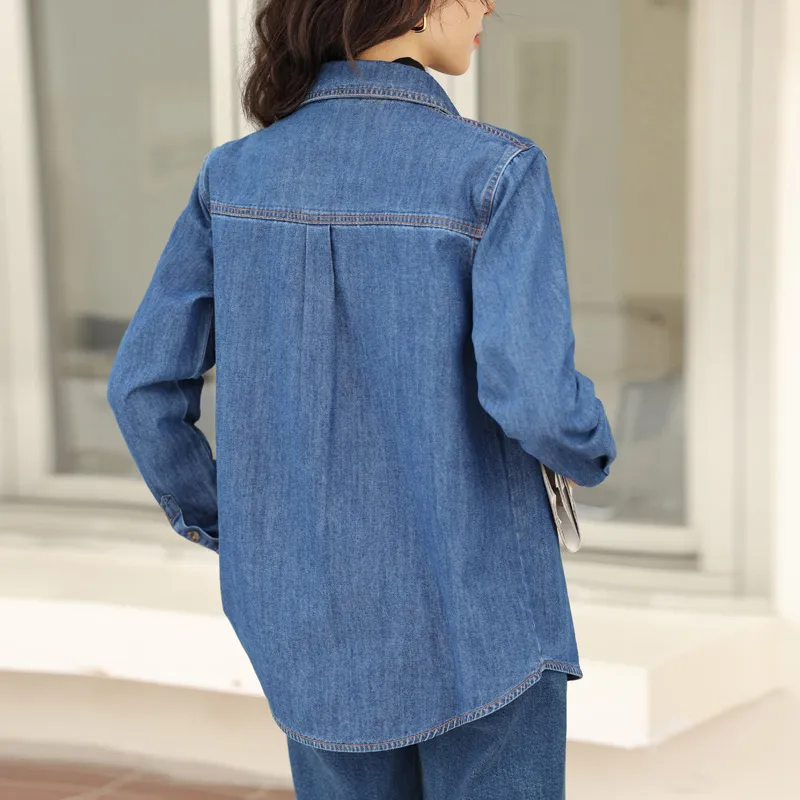 DonnaZilan Shirts Women's Blue-5