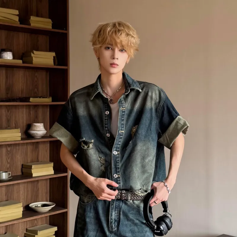 Imcrasy Shirts Unisex Vintage Blue-1