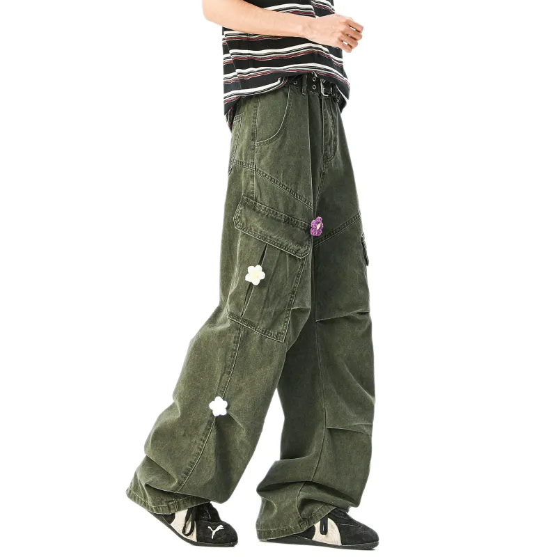 PAINT STAIN Jeans Unisex-14
