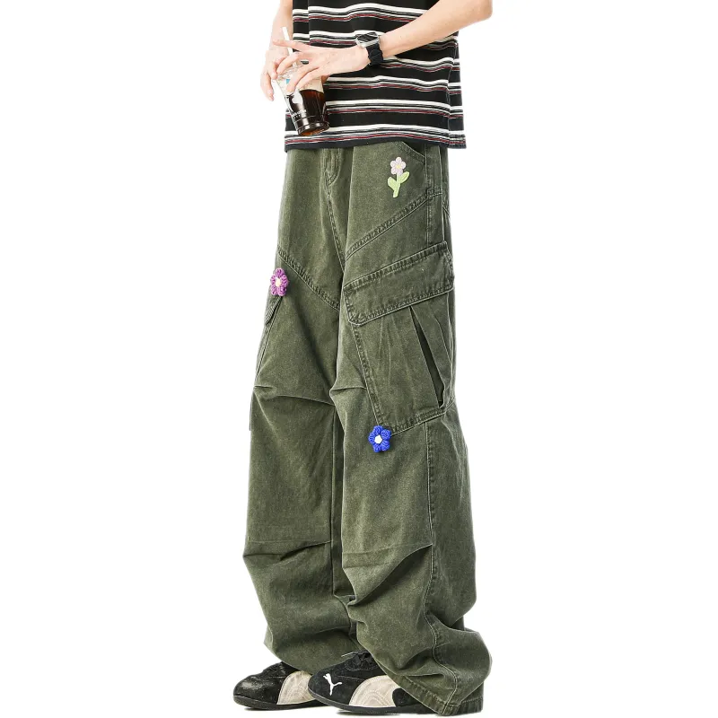 PAINT STAIN Jeans Unisex-13