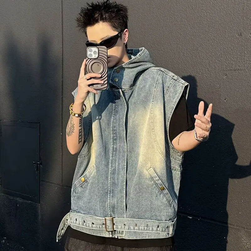 Imcrasy Vests Unisex Blue-5