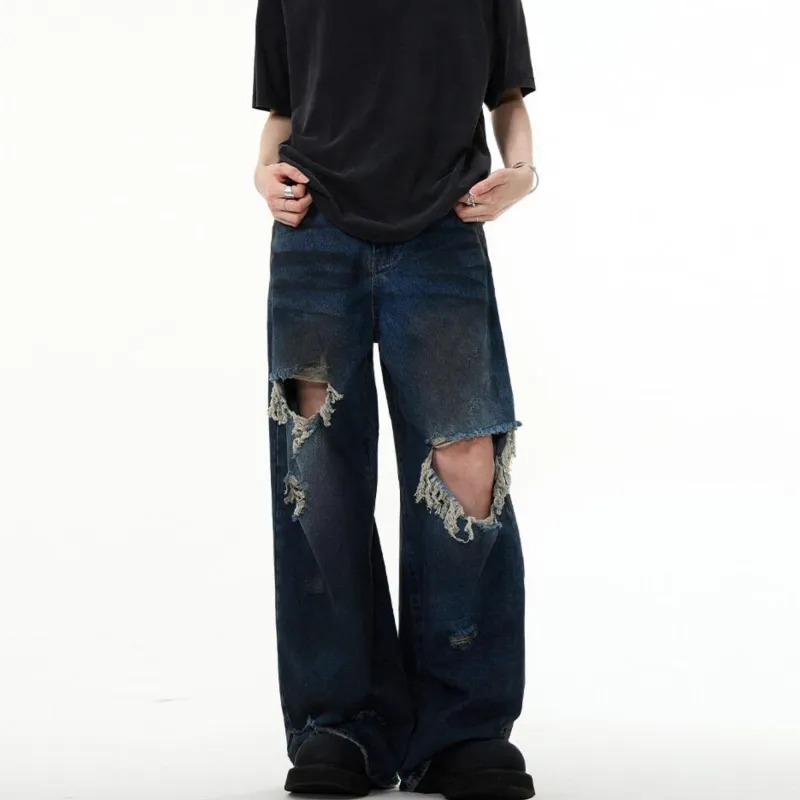 Imcrasy Jeans Unisex Blue-6
