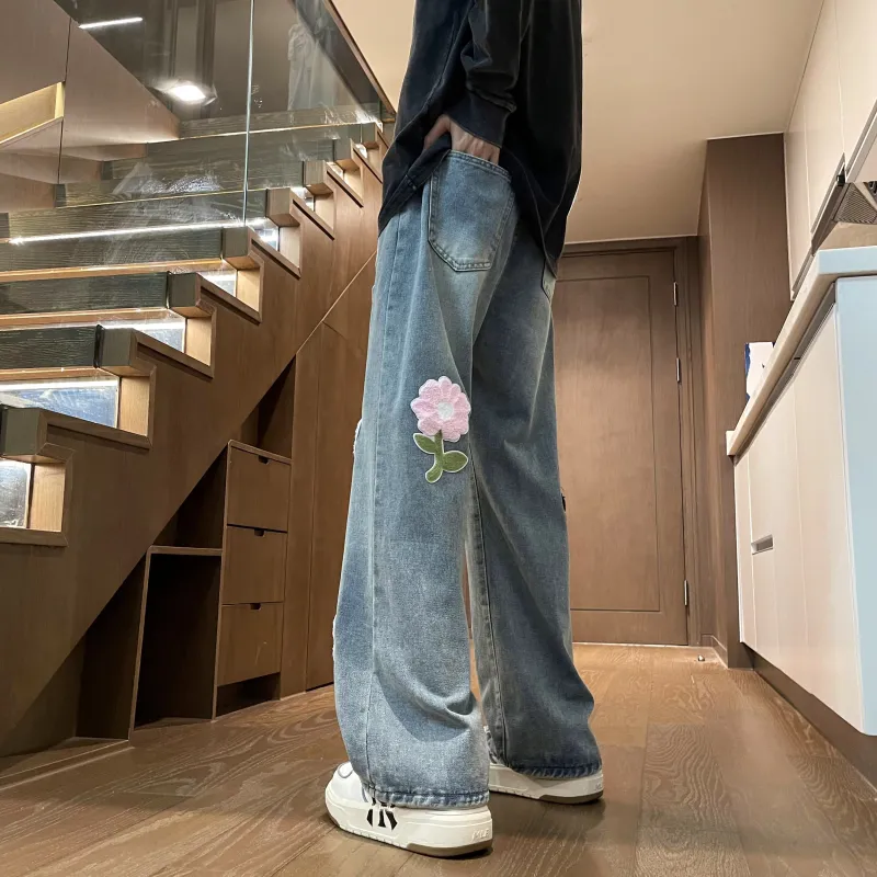Imcrasy Jeans Unisex Blue-1