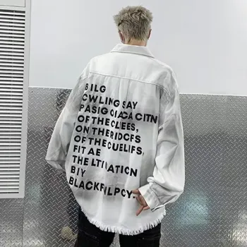 HOKLV Denim Jackets Unisex