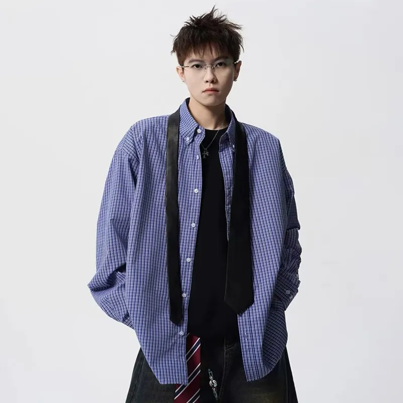 TESTUNG Shirt Unisex Blue Single Item-4