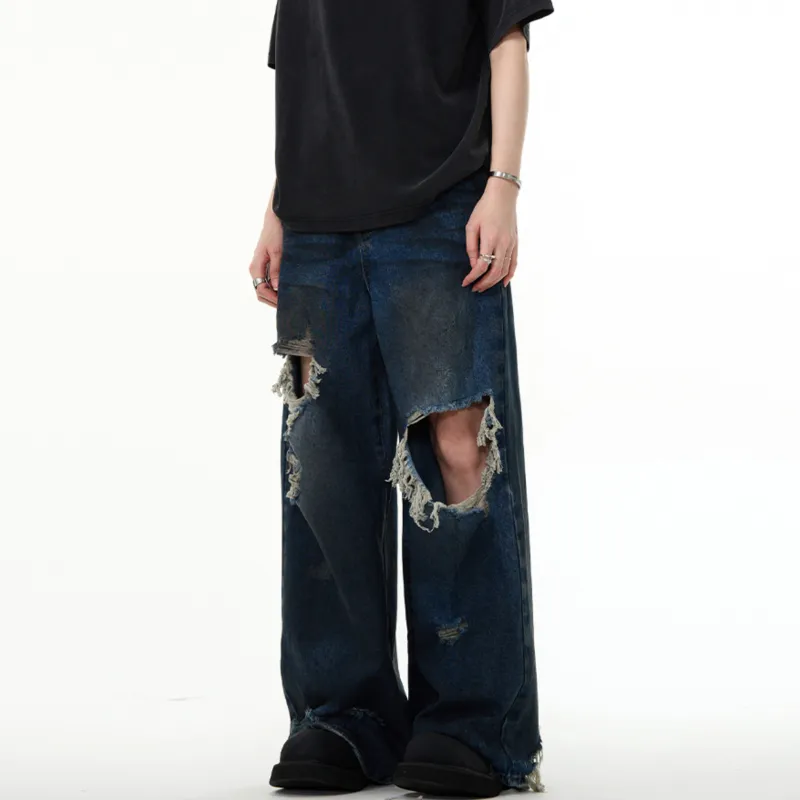 Imcrasy Jeans Unisex Blue-3