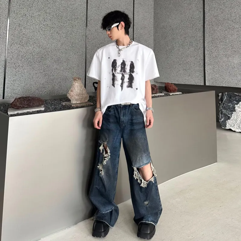 Imcrasy Jeans Unisex Blue-2