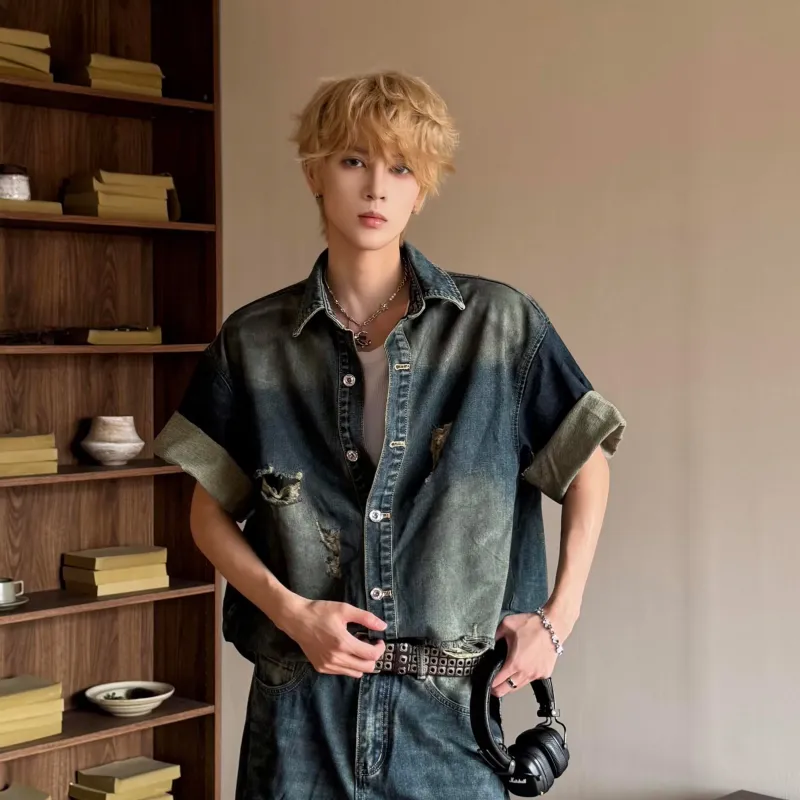 Imcrasy Shirts Unisex Vintage Blue-3