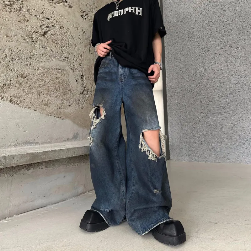 Imcrasy Jeans Unisex Blue-1