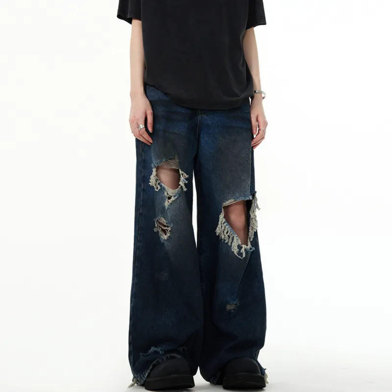Imcrasy Jeans Unisex Blue-4