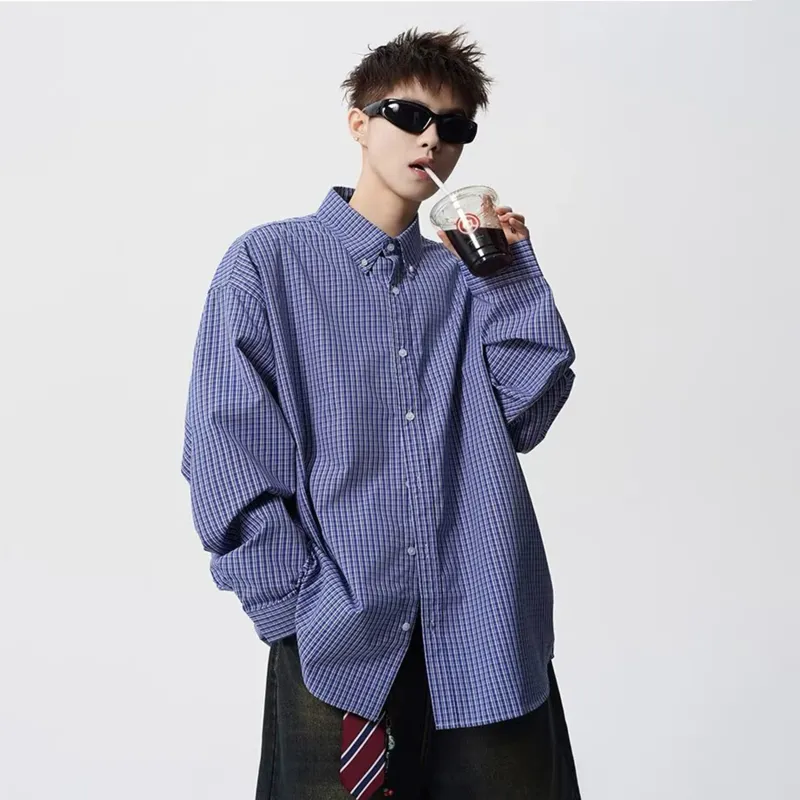 TESTUNG Shirt Unisex Blue Single Item-3