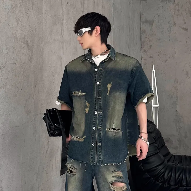Imcrasy Shirt Unisex Vintage Blue-2