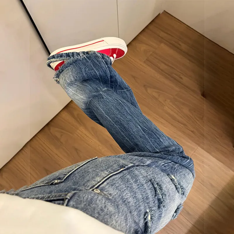 Imcrasy Jeans Unisex Blue-1
