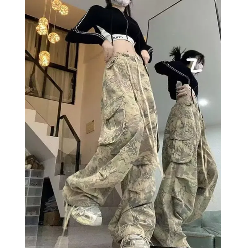 Imcrasy Casual Pants Unisex Desert-2