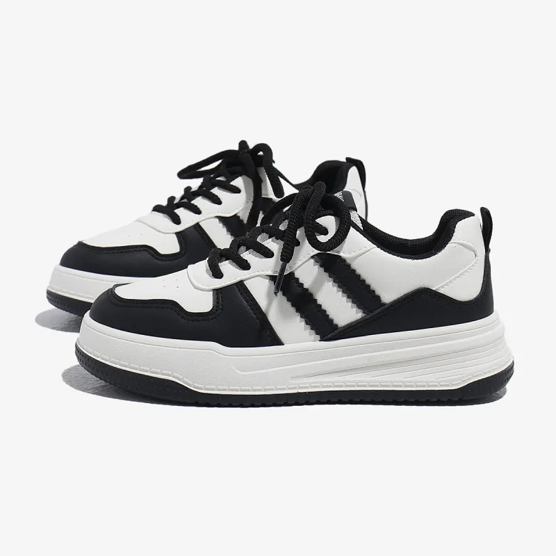 Babaya Waterproof, Abrasion Resistant, Lightweight, Breathable, Height Increasing Low Top Skateboard Shoes Women's-6