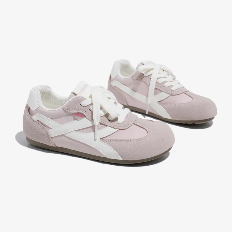 Babaya Casual Shoes Women's Low Top Beige/Pink/Yellow-8