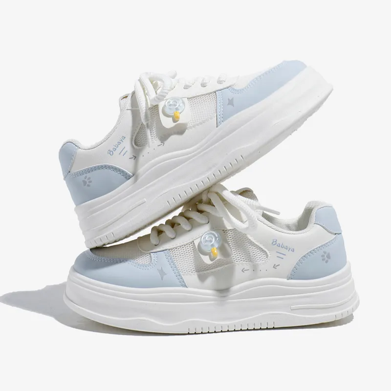 Babaya Cushioning, Lightweight, Breathable Skateboard Shoes Women's-7
