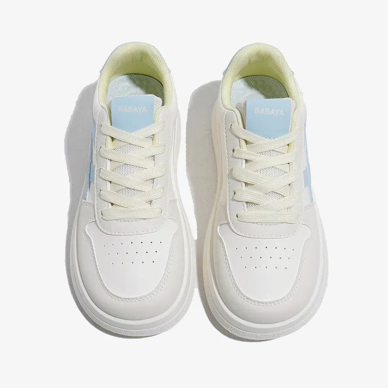 Babaya Campus Style Platform Skateboard Shoes Women's-9