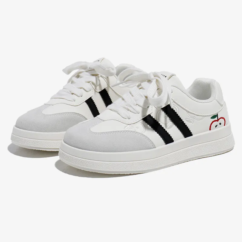 Babaya Coverage Slip Resistant Height Increasing Low Top Skateboard Shoes Women's-8