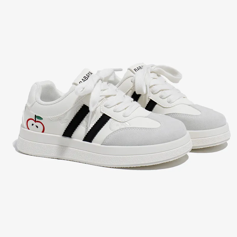 Babaya Coverage Slip Resistant Height Increasing Low Top Skateboard Shoes Women's-6