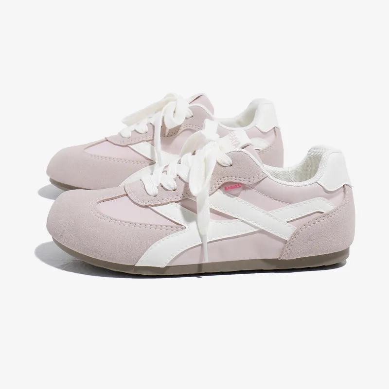 Babaya Casual Shoes Women's Low Top Beige/Pink/Yellow-6