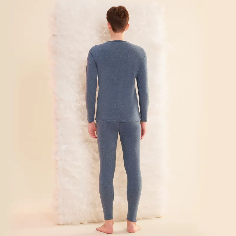Red bean Men Thermal Sets-3