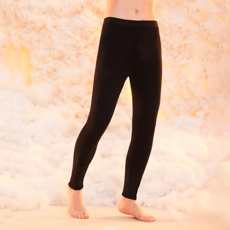 Red Bean Thermal Pants Men's Ink Gray-2