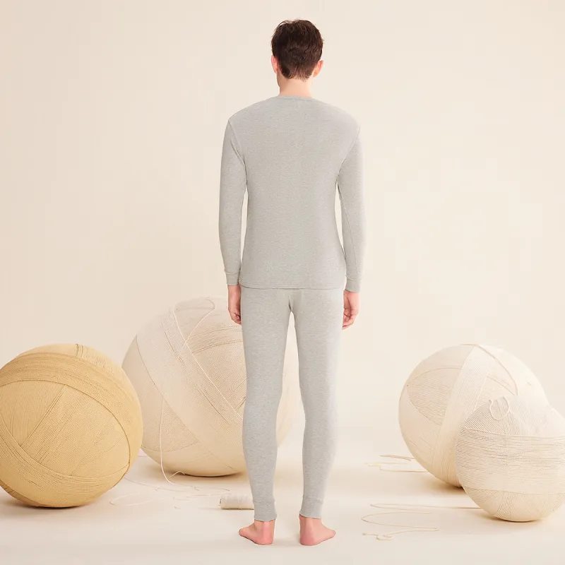 Red bean Men Thermal Sets-1
