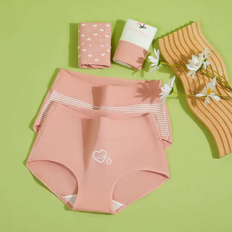 Red Bean Underpants Women's 4 Pack-6