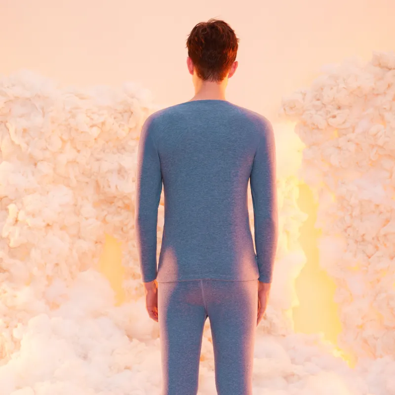 Red bean Men Thermal Sets-1