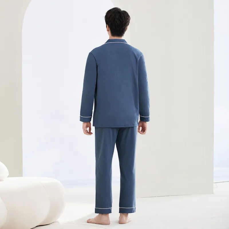 Red Beans At Home Pajama Set Men's-1