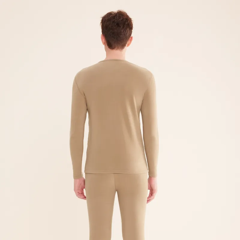 Red bean Men Thermal Sets-3