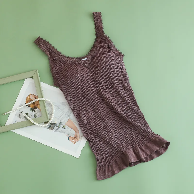 Red bean Women's Tank Tops-5