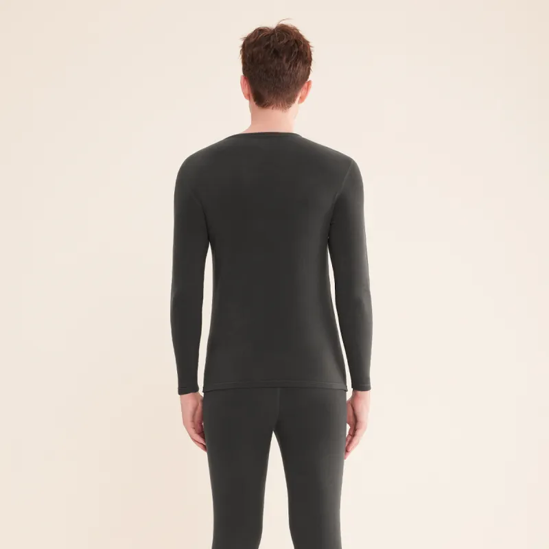 Red bean Men Thermal Sets-1