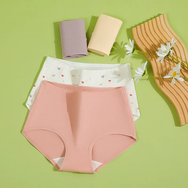 Red Bean Underpants Women's 4 Pack-2