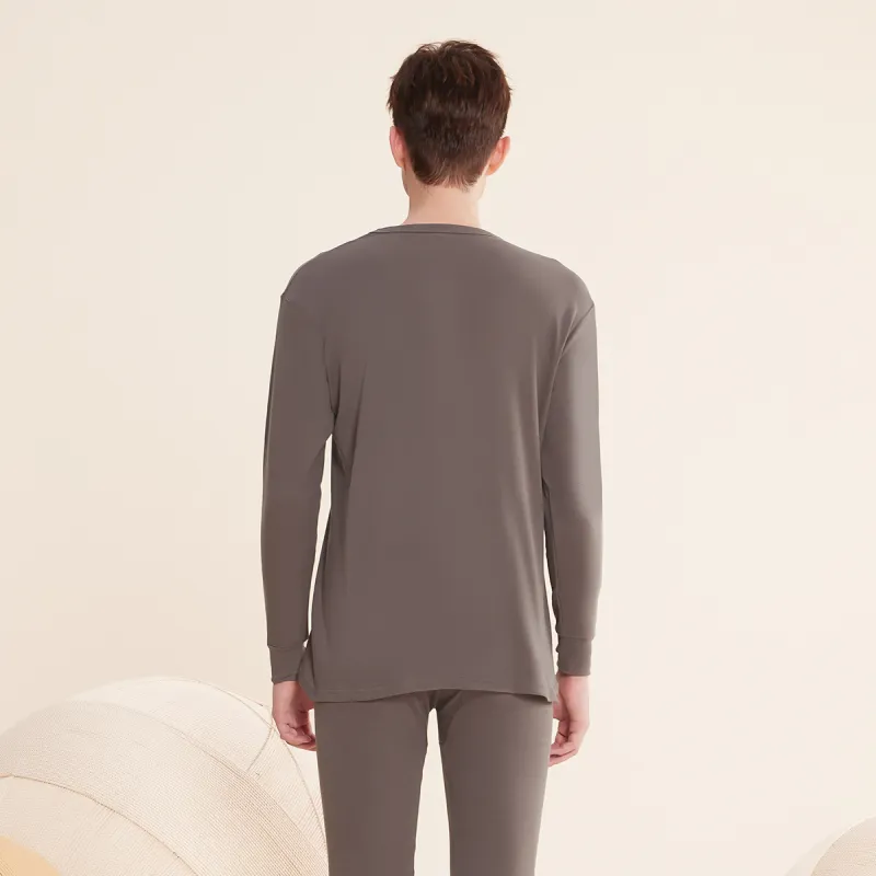 Red bean Men Thermal Sets-4