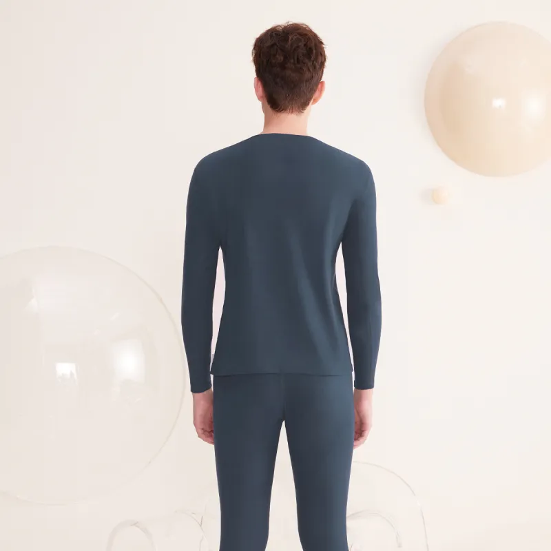 Red bean Men Thermal Sets-1
